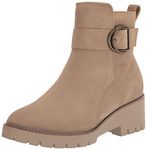 Blondo Women's Waterproof Dagger Fashion Boot, Sand Suede, 6