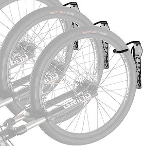 BIKEHAND Bike Hanger, Heavy Duty Bicycle Wall Hook Mount Holder for Garage/Shed, Vertical Bike Rack Indoor Storage System with Screws - Pack of 3