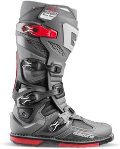 Gaerne SG22 Motocross Boot Anthracite Black/Red 11