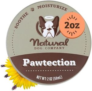 Natural Dog Company - PawTection | Protect Dog's Paw Pads, Perfect for Hot Asphalt, Salt, Snow | Organic, Vegan | 2 Oz Tin
