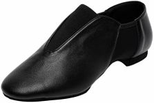 Bokimd Elastic Leather Jazz Shoes f