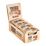 TRIBE Protein Energy Flapjack - White Choc Chip - Natural Energy - Plant Based, Vegan Snack & Gluten Free (50g x 12 Bars)