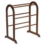 Winsome Wood Quilt Rack, Walnut