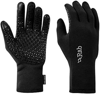 Rab Power Stretch Contact Grip Glove Black X-Large, Black