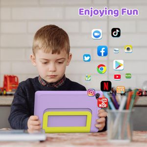 ZIBATIS 10-Inch Kids Tablet – Purple