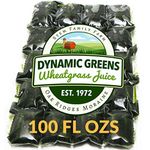 Dynamic Greens Wheatgrass Juice - 100 Fl Ozs - $1.89 Per Oz - Field Grown - Flash Frozen - Unpasteurized - CA-100 - 797734001075