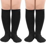 Zando Boys Soccer Socks Black Knee 