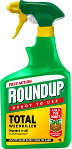 Roundup Fast Action Weed Killer, 1L – Ready to Use