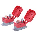 Gloaso Auto Reset Circuit Breaker 12V 24V DC 30 Amp for Car Solar Boat RV and More, Type 1 Breakers 30A 12 Volt with Cover, 2 Pack