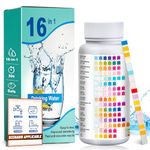 150pcs Professional 16-in-1 Drinking Water Testing Kit, Drinking Water Quality Test Kit, Rapid Home Water Test Kit for Tap and Well Water