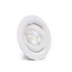 PHILIPS 5-watt SlimStar Tiltable COB LED Spot Ceiling Light(Warm White,Pack of 1)