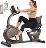 Niceday Recumbent Exercise Bike, Recumbent Bike for Home, Recumbent Stationary Bike 400LBS Weight Capacity, Magnetic Recumbent Bike with Smart APP, LCD Monitor, Heart Rate Handle