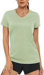 MAGCOMSEN Women's Dry Fit Shirts Ru