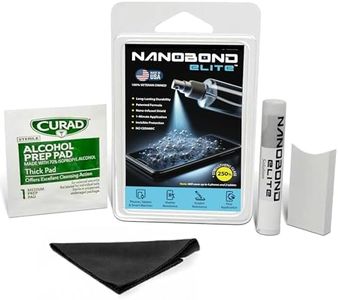 Nanobond Elite Liquid Screen Protector – Patented Nano-Infused Shield for Phones, Tablets, and Smartwatches – Invisible 1-Minute Application, Strengthens Glass by Up to 250% – No Ceramic