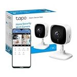 Tapo Mini Smart Security Camera, Indoor CCTV, Works with Alexa&Google Home, No Hub Required, 1080p, 2-Way Audio, Night Vision, SD Storage, Device Sharing (TC60) [Amazon Exclusive]