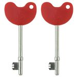 NKS Radar Disabled Toilet/Access Key with Braile (Pack of 2)