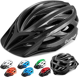 Gudook Bike Helmets for Men - Women Bicycle Helmet Adult - Certified Lightweight Comfort Adjustable Cycling Helmet with Detachable Visor for Mountain Road Biker