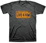 Kerusso T-Shirt - License Plate - Dark Heather, Dark Heather, Medium