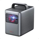 NEBULA Cosmos 4K SE Dolby Vision Projector, 1,800 ANSI Lumens High Brightness, 200" Huge Screen, Laser + LED, Enhanced Image Quality, Google TV, Official Netflix, Smart Projector, Portable with Handle