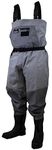 FROGG TOGGS Men's Hellbender Pro Bootfoot Fishing Chest Waders - Lugged Sole, Bootfoot Lugged, 13 Big