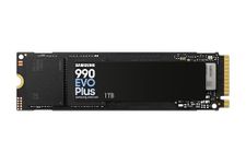 Samsung 990 EVO Plus SSD 1TB, PCIe Gen 4x4, Gen 5x2 M.2 2280, Speeds Up-to 7,150 MB/s, Upgrade Storage for PC/Laptops, HMB Technology and Intelligent Turbowrite 2.0, MZ-V9S1T0BW