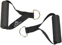 Black Mountain Products Exercise Resistance Band Handles, Black