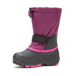 Kamik Girls WATERBUG5 Snow Boot, Grape, 6 Big Kid US