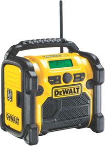 DEWALT XR Compact FM/DAB Site Radio – Portable, 24 x 24.5 cm, 2.8 kg