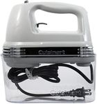 Cuisinart HM-90SCGR Power Advantage Plus 9-Speed Handheld Mixer with Storage Case, Cool Grey