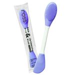 Ross Silicone Face Mask Applicator & Lip Cleansing Brush Made With Ultra Hygienic Soft Silicone bristle for Gentle Exfoliation (Purple)