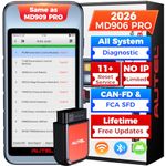 Autel MaxiDiag MD906PRO MD906 Pro OBD2 Scanner: 2026 2.0 of MD802Pro MD806 MD808 Pro, BT Wireless Full Systems Diagnostics, 11 Service Oil Reset Bleeding Injector SAS etc, FCA SGW CAN FD, Free Update