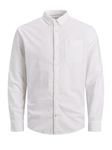 JACK & JONES Mens Oxford Shirt White M