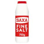 Saxa Table Salt for Table & Cooking, 750 g Drum (Pack of 1)