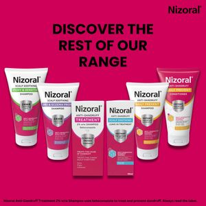 Nizoral Anti-Dandruff Shampoo with Ketoconazole, 100ml – Itchy Scalp Treatment