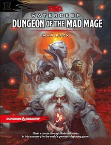 Dungeons and Dragons Waterdeep Dungeon of the Mad Mage Map Pack Roleplaying Game