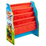 Paw Patrol Kids Sling Bookcase - Bedroom Storage by HelloHome - Everest, Chase, Marshall, Skye, Rocky