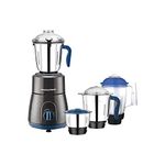 Morphy Richards 750W Relish 4 Jars Mixer Grinder, Black and Blue, Regular