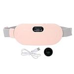 Women Period Relief Pad, Menstrual Heating Pad, Menstrual Heating Belt Hot Compress Relieve Pain Lower Back Waist Vibrating Heated Instrument Period Pain Relief Period Vibrating Belt Women Warm Uterine Belt