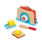 Melissa & Doug Bread and Butter Toaster Set