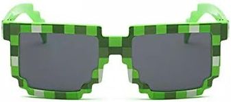 Kizrr Green 8-Bit Pixel Pixelated R