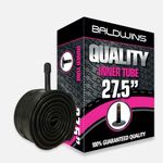 27.5" Baldwins Cycle/Bike Inner Tube 27.5" x 2.20 to 2.50 (Fits any 2.20, 2.25, 2.30, 2.35, 2.40, 2.50 Tyre) Schrader/Car Type Valve