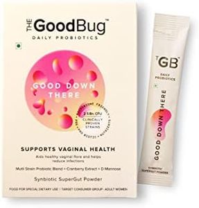 The Good Bug Good Down There SuperGut Powder for Women | Pre & Probiotic Supplement that Helps Reduce UTIs & Other Vaginal Infections | 2.5 Billion CFU of Clinically Proven Strains | 15 Days Pack
