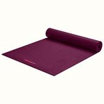 Retrospec Pismo Yoga Mat for Men & Women - 72” x 24” x 0.5mm - Extra Long Non Slip Exercise Mat for Yoga, Pilates, Stretching, Floor & Home Workouts - Boysenberry