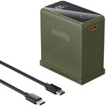 SmallRig NP-F970 Battery 10500mAh USB-C Replacement Battery for Sony NP-F970 F750 F550, PD 36W Fast Charging, 3.5H Full Charged, with OLED Screen for Monitor, LED Video Light, Camcorder, Green - 4577