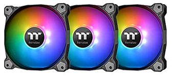 Thermaltake Pure 14 ARGB 5V Motherboard Sync TT Premium Edition 140mm PWM Case/Radiator Fan, 3 Pack CL-F080-PL14SW-A