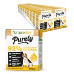 Naturediet - Purely, Complete Wet Food, Chicken, 390g (Pack of 18)