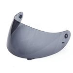 SGerste Full Face Motorcycle Helmet Visor Lens Shield For AGV K3 K4 Motocross Helmet- Grey