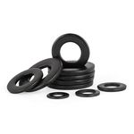 Rely®⇒VP INDUSTRIES (Pcs-50) M5 Mild Steel Flat Plain Washer for Screw Bolt