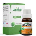 essancia - NATURALLY IN EVERY DROP Orange Essential Oil For Hair,Face,Soap Making,Fragrance,Dark Circles,Skin Whitening & Lightening,Dark Spots,Natural,Undiluted,Therapeutic Grade Essential Oil (15Ml)