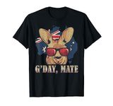 Day Mate Good Kangaroo Patriotic Australian Map Australia T-Shirt